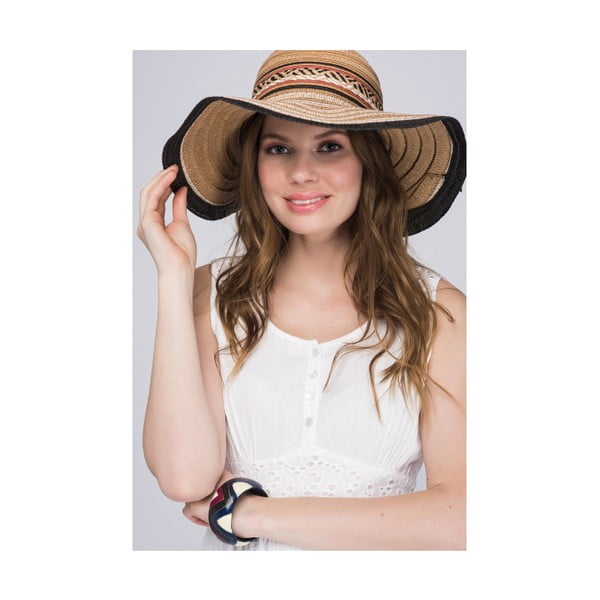 Kolorowy kapelusz damski z czystej bawełny NW Etno