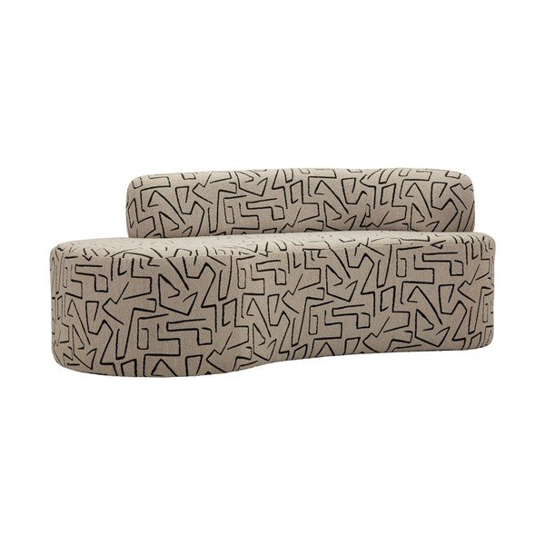 Beżowa sofa z materiału bouclé 176 cm Nairobi – Mauro Ferretti-image-2