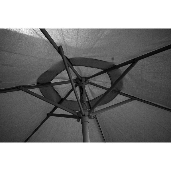 Szary parasol ogrodowy ø 230 cm – Happy Green-image-1