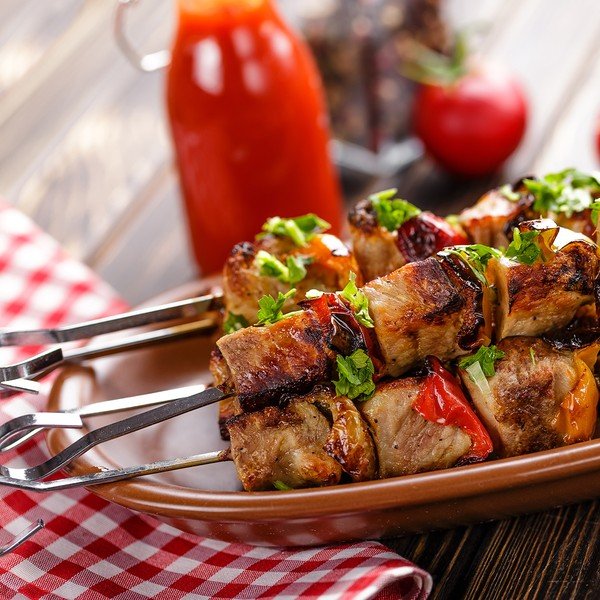 Szpikulce do szaszłyków zestaw 10 szt. ze stali nierdzewnej – Orion-image-1