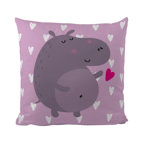 Poduszka
  Hippo in Love, 50x50 cm