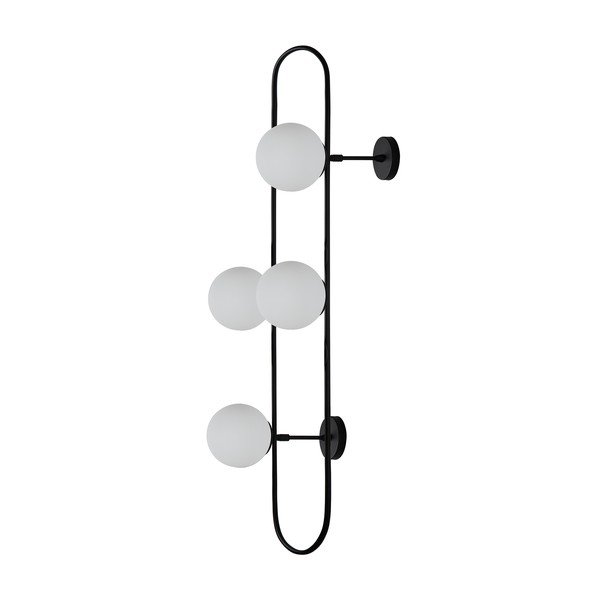 Czarny kinkiet Squid Lighting Elips, wys. 124 cm-image-3
