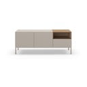 Kremowa szafka pod TV 140x55 cm Cailin – Marckeric