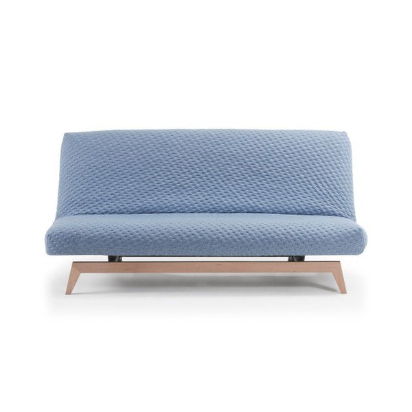 Jasnoniebieska sofa rozkładana La Forma Kiko-image-4