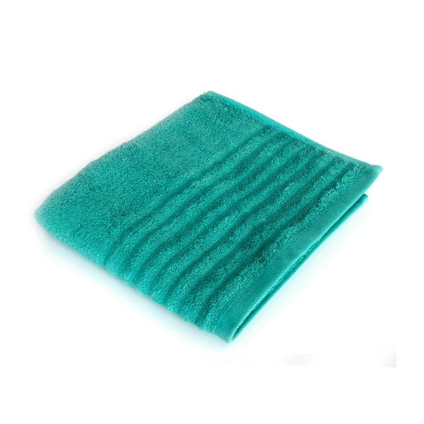 Zielony ręcznik kąpielowy Francis, 70x130 cm