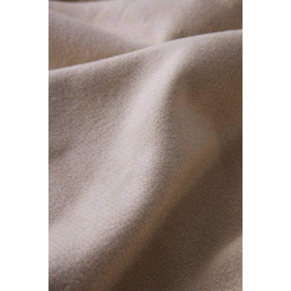 Brązowy pled z domieszką bawełny Euromant Basics, 140x180 cm-image-3