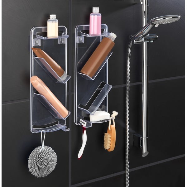 Samoprzyczepne półki łazienkowe zestaw 2 szt. – Maximex-image-1