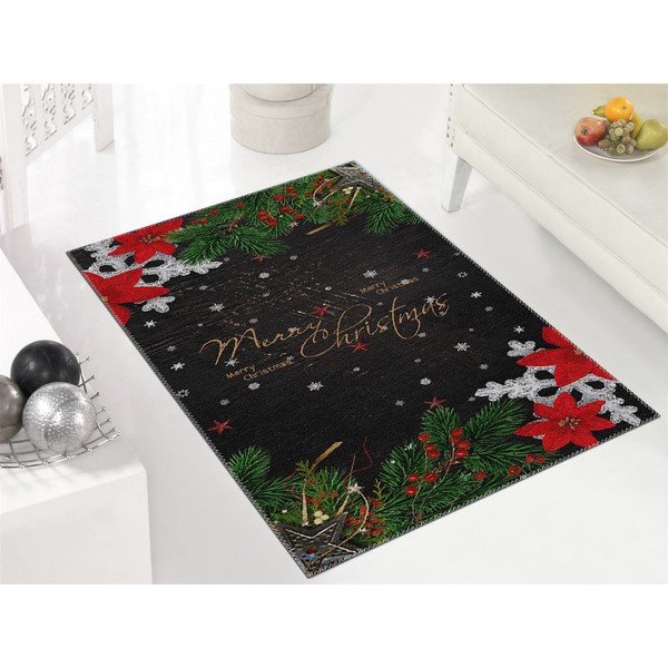 Dywan Vitaus Christmas Period Black Sign, 50x80 cm-image-1