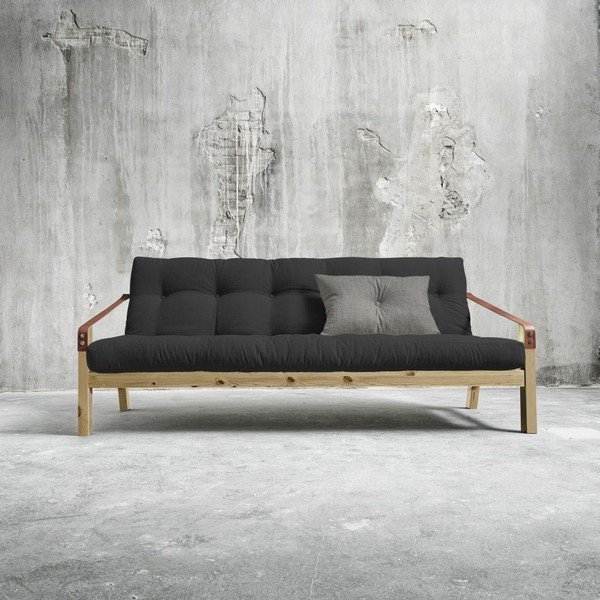 Sofa rozkładana Karup Poetry Natural/Dark Grey/Granite Grey-image-1