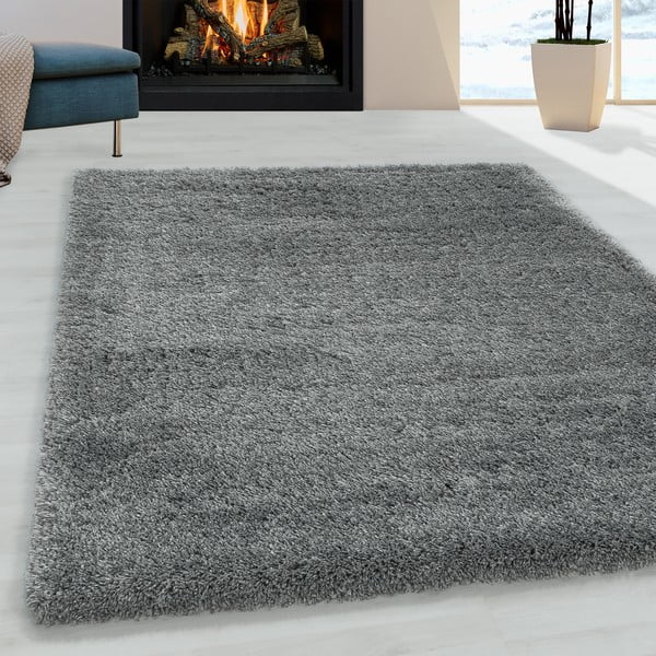 Szary dywan 200x290 cm Fluffy – Ayyildiz Carpets-image-1