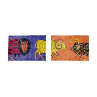 Zestaw 2 mat stołowych Madre Selva La Monsters, 45x30 cm