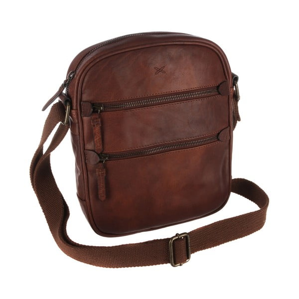 Torba skórzana unisex Grange Vintage Treacle-image-2