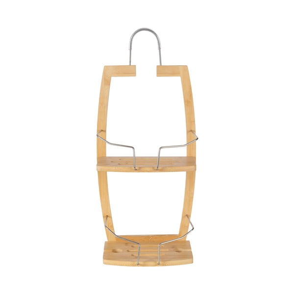 Wisząca bambusowa półka łazienkowa – Compactor-image-2