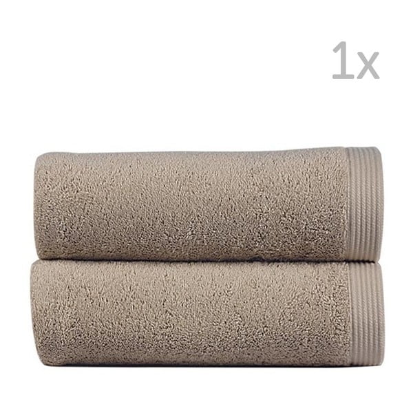 Beżowy ręcznik kąpielowy Sorema New Plus, 70 x 140 cm
