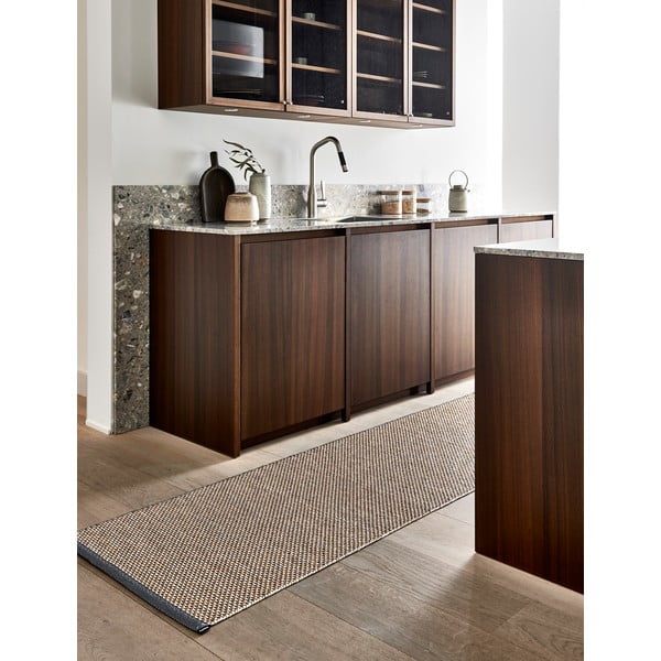 Beżowy dywan odpowiedni na zewnątrz 60x85 cm Effi Granit – Pappelina-image-1