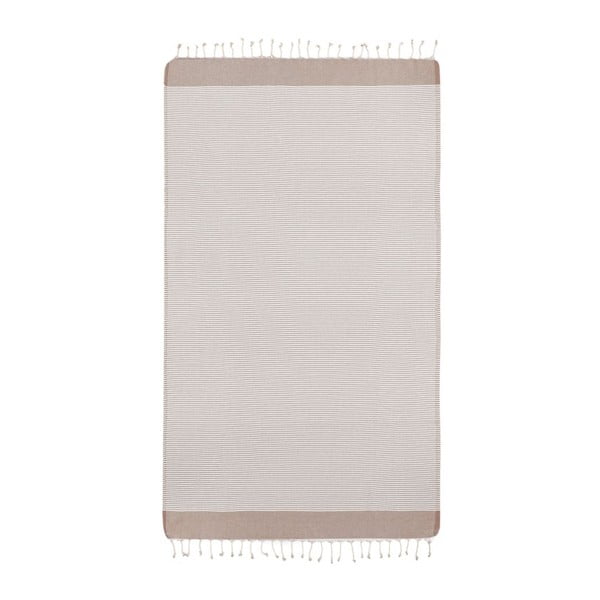 Ręcznik hammam Side Beige, 100x180 cm-image-2