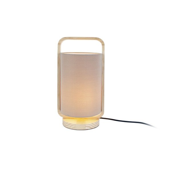 Brązowa lampa stołowa Leitmotiv, wys. 21,5 cm-image-2