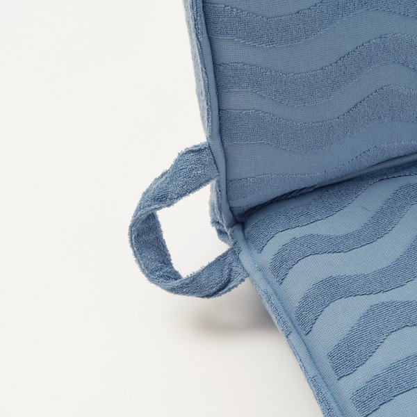 Niebieski leżak plażowy Sunnylife Terry, 93x43 cm-image-3