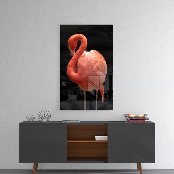Szklany obraz Insigne Flamingo-image-1