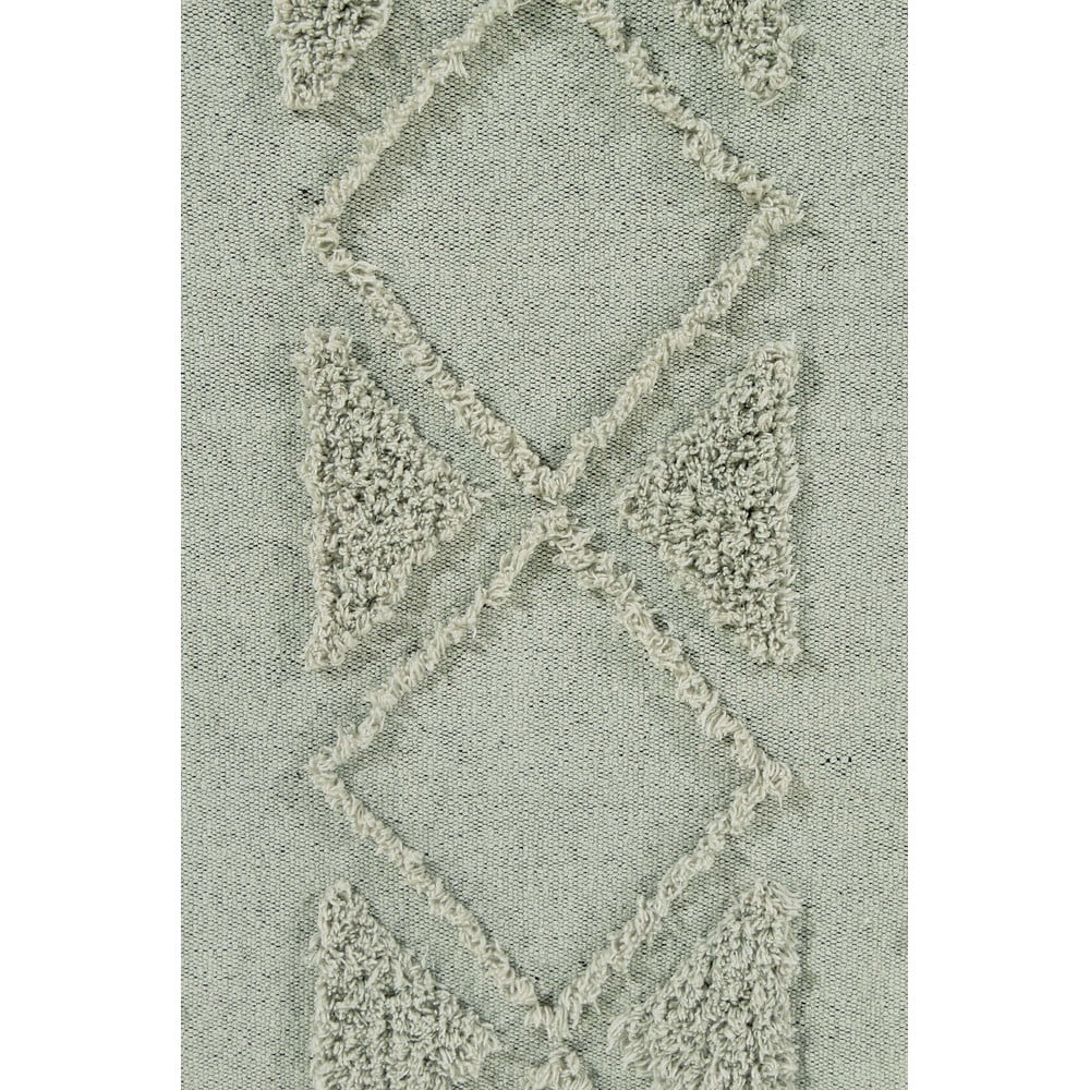 Jasnozielony bawełniany dywan tkany ręcznie odpowiedni do prania 140x200 cm Tribu Olive – Lorena Canals (zdjęcie 5)