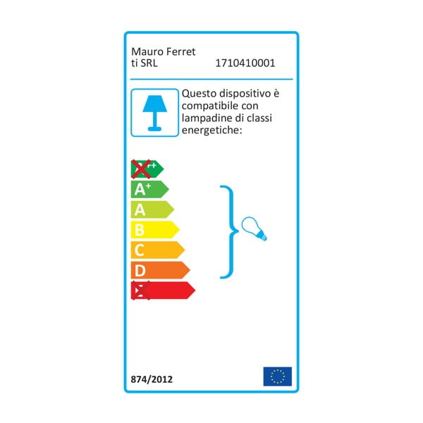Biała lampa stołowa z konstrukcją w złotym kolorze Mauro Ferretti Glam Flush-image-3