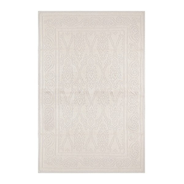 Kremowy dywan z domieszką bawełny Ottoman Cream, 80x150 cm