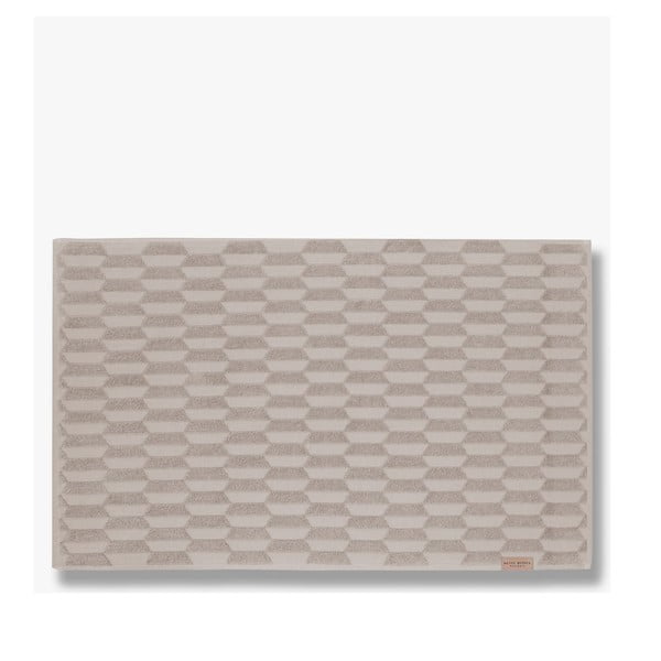 Beżowy dywanik łazienkowy 50x80 cm Geo – Mette Ditmer Denmark