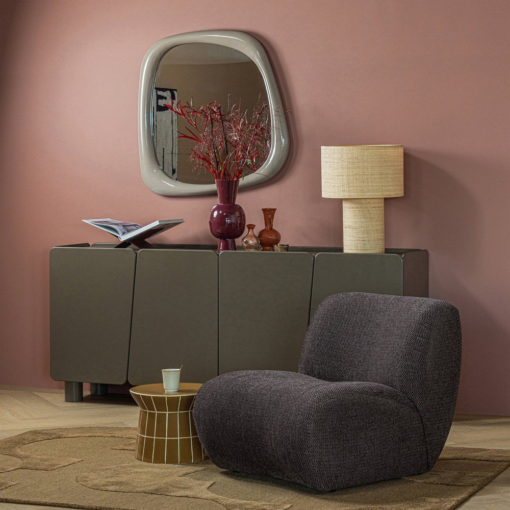 Okrągły stolik ceramiczny ø 38 cm Plu – WOOOD (zdjęcie 3)