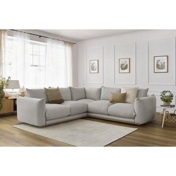 Jasnoszary narożnik Ernest – Bobochic Paris-image-1