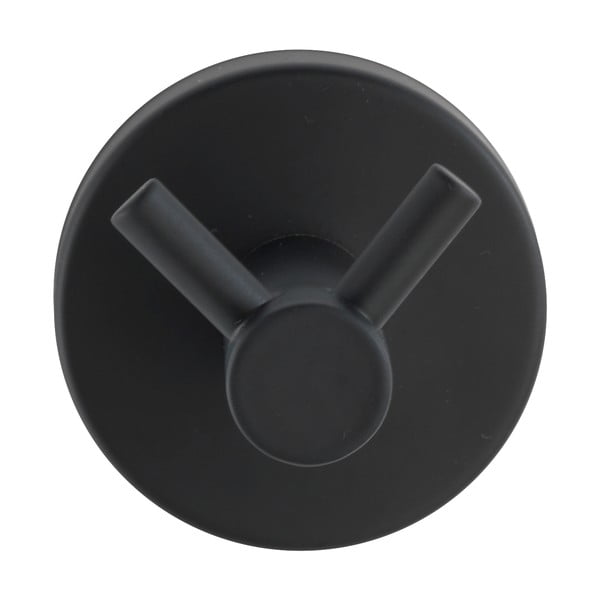 Ścienny haczyk ze stali nierdzewnej w kolorze matowej czerni Bosio – Wenko-image-2