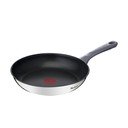Patelnia z powłoką nieprzywierającą ze stali nierdzewnej ø 24 cm Daily Cook G7300455 – Tefal
