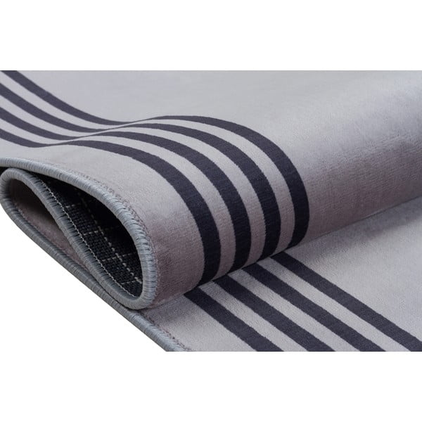 Szary chodnik odpowiedni do prania 300x100 cm − Vitaus-image-3