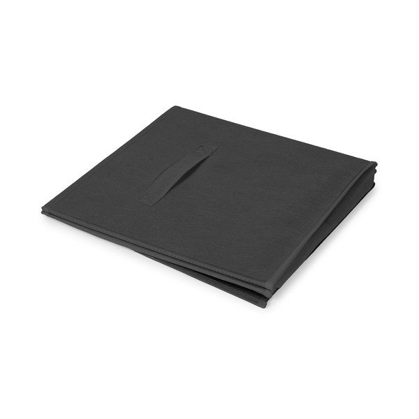 Czarny tekstylny pojemnik 31x31x31 cm – Compactor-image-3