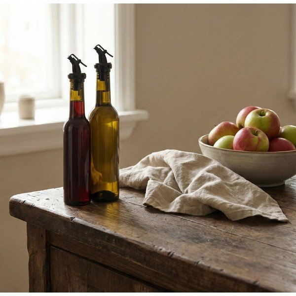 Szklana butelka na olej pojemność 210 ml – Orion-image-1