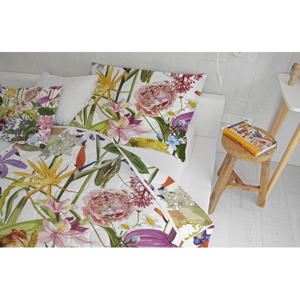 Zestaw pikowanego koca i poszewki na poduszkę z satyny bawełnianej 140x200 cm – Butter Kings-image-1