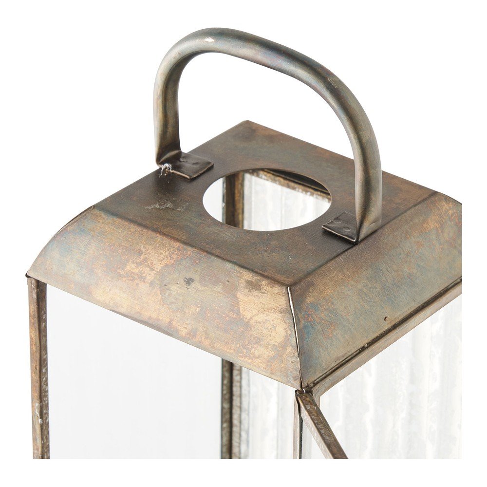 Metalowo-szklany lampion (wysokość 60 cm) Herslev – House Nordic (zdjęcie 8)
