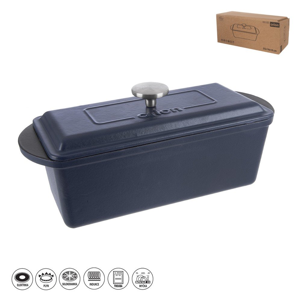 Żeliwna keksówka 35x14 cm Litina – Orion (zdjęcie 5)