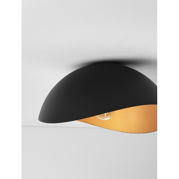 Metalowa lampa sufitowa w kolorze matowej czerni/w kolorze złota Opsi – Nova Luce-image-4