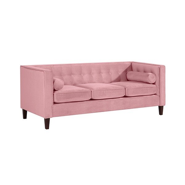 Różowa sofa Max Winzer Jeronimo, 215 cm-image-2