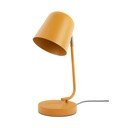 Metalowa lampa stołowa w kolorze ochry (wysokość 38,5 cm) Encantar – Leitmotiv