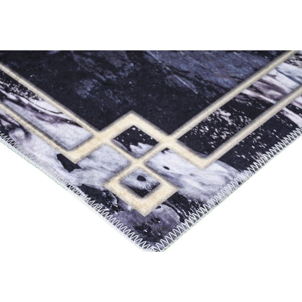 Czarny dywan Vitaus Willow, 160x230 cm-image-2