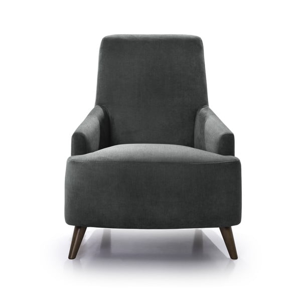 Antracytowy fotel Scandic Slope-image-2