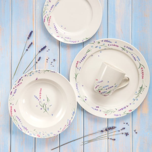 Porcelanowy zestaw talerzy 12 szt. Provence – Tescoma-image-2