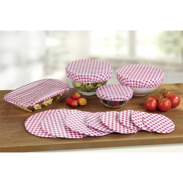 Plastikowe uniwersalne osłonki na żywność zestaw – Maximex-image-1