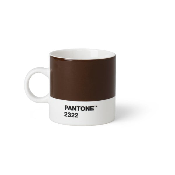 Brązowy kubek Pantone Espresso, 120 ml
