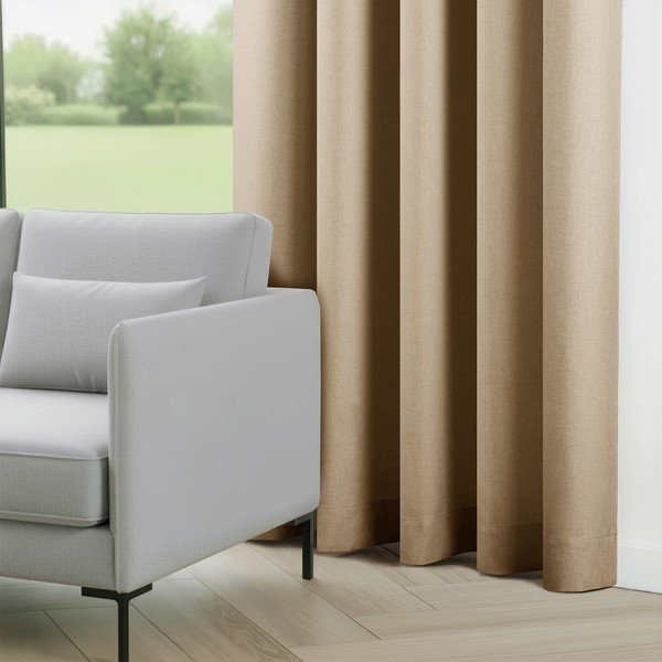 Ciemnozielona zasłona częściowo zaciemniająca (dimout) Calisto – Filumi-image-2