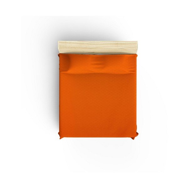 Pomarańczowa bawełniana narzuta dwuosobowa na łóżko 200x240 cm Orange − Mijolnir-image-1