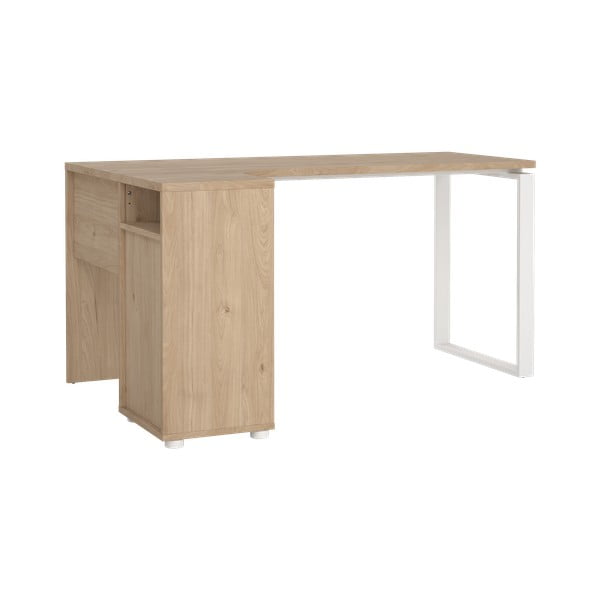 Biurko z blatem w dekorze dębu 100x150 cm Sign – Tvilum-image-2