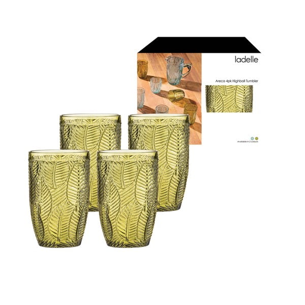 Szklanki zestaw 4 szt. 450 ml Areca – Ladelle-image-3