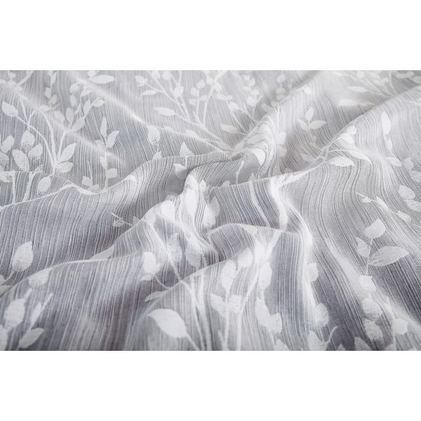 Szara żakardowa pościel jednoosobowa 140x200 cm Boston – My House-image-2